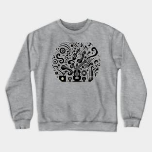 Musical Craziness Crewneck Sweatshirt